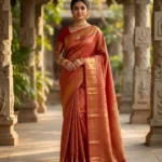 Wedding Pure Silk Saree (Maroon Red)
